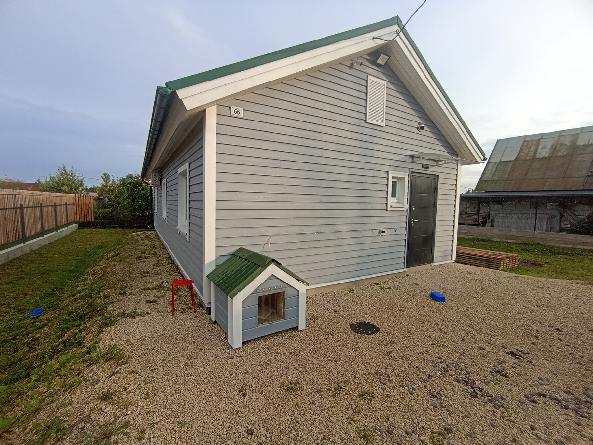 Итоговый вид дома по состоянию на 2024 год