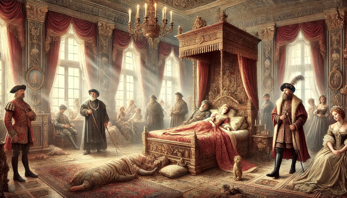 Сына, я умираю, а ты всё в непонятках, что тут происходит?! Ну ты и дебил!..