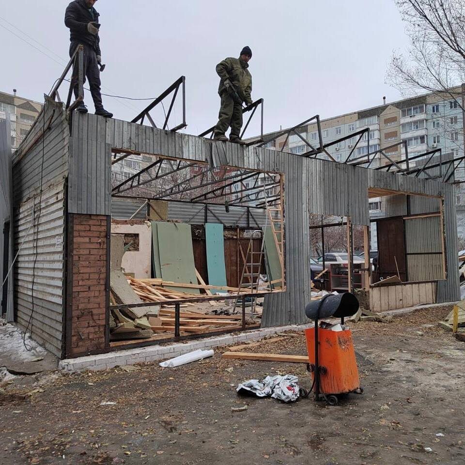     За год в Красноярске убрали более тысячи временных сооружений