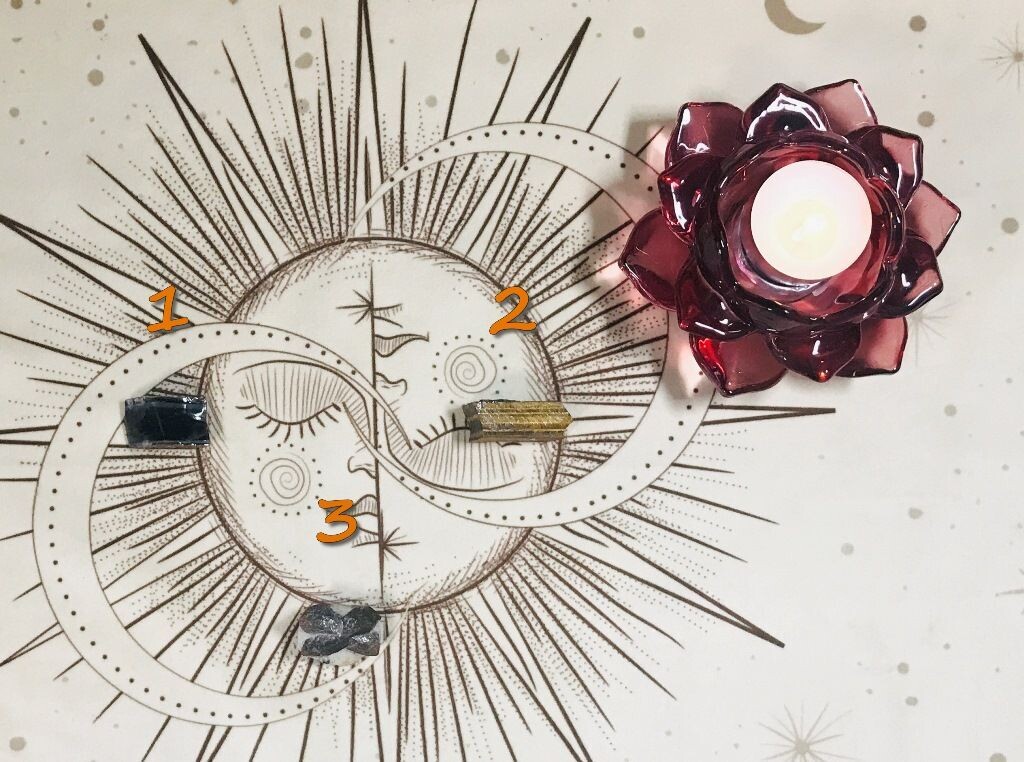 1. Обсидиан 2. Тигровый глаз 3. Ставролит