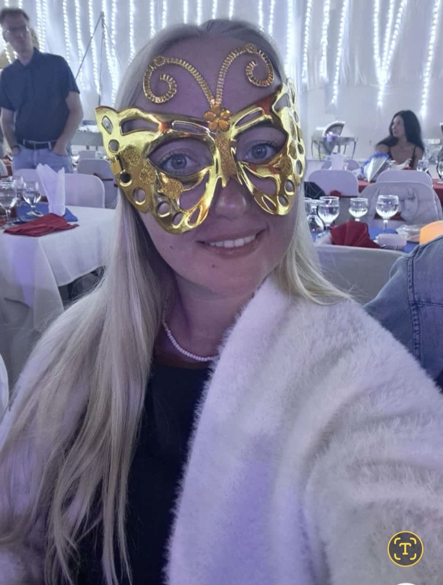 Новый год в Хургаде, моя дочь Виктория