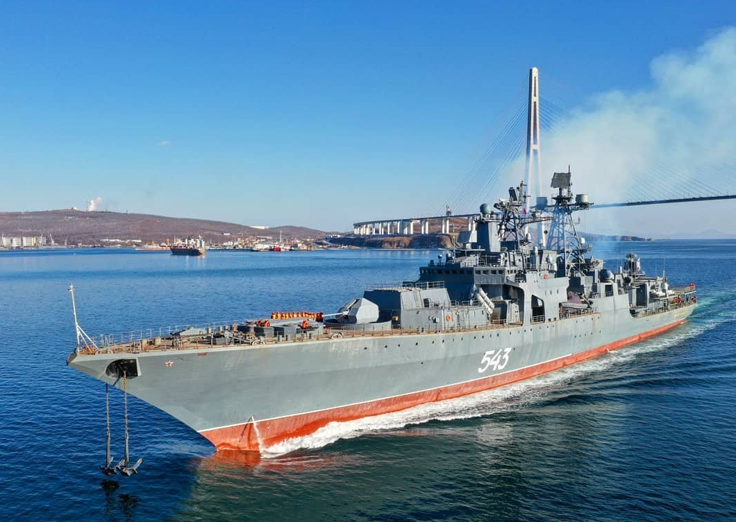 После модернизации бывший БПК "Маршал Шапошников" стал настоящим многоцелевым фрегатом 1-го класса океанской зоны, в разы "прокачав" свою боеспособность. Всего в ВМФ в строю 7 таких кораблей. Фото МО РФ