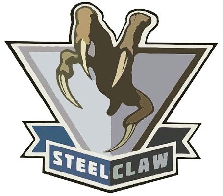 Эмблема фирмы Steelclaw.