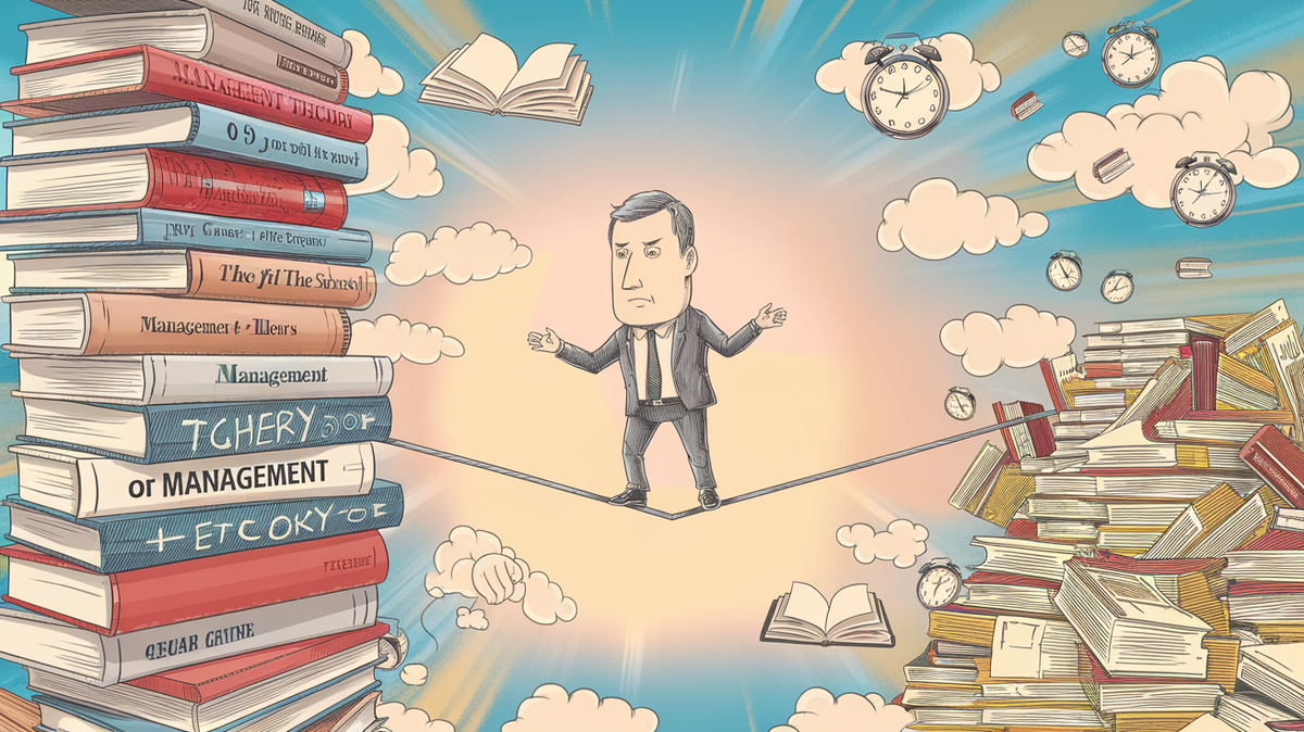Баланс между теорией и хаосом: как менеджер выживает в мире знаний и дедлайнов