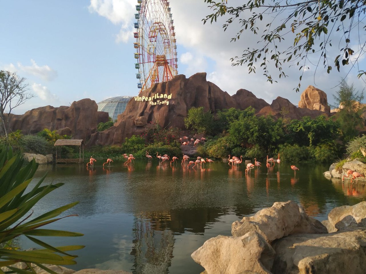 в Нячанге в парке VinPearl
