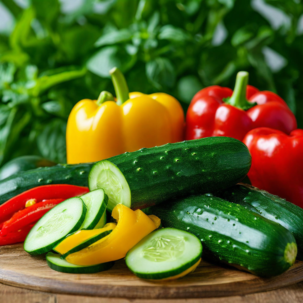 Овощи с низким гликемическим индексом.