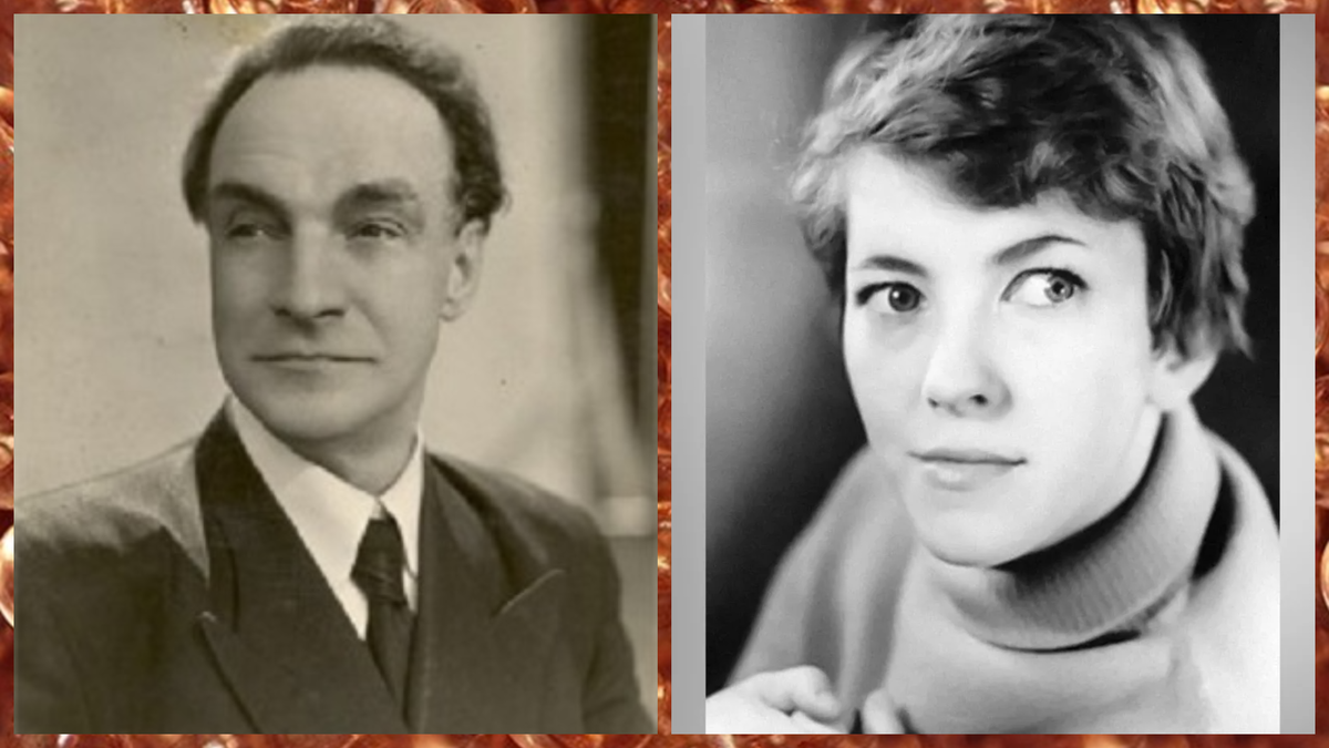 Слева - дед Иван Вольский, справа Ольга Волкова в молодости