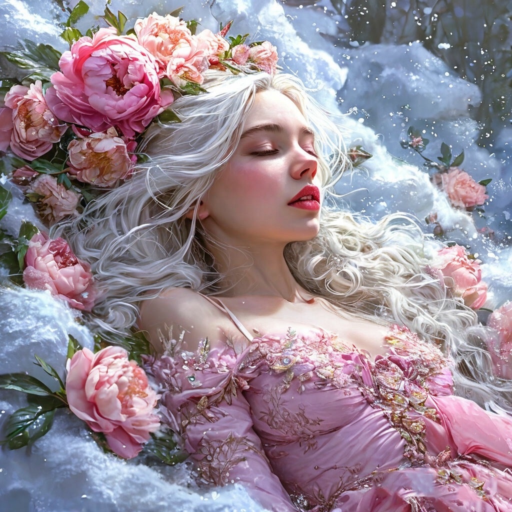 "Сны, как снег, окутывают нас мягкостью и светом."