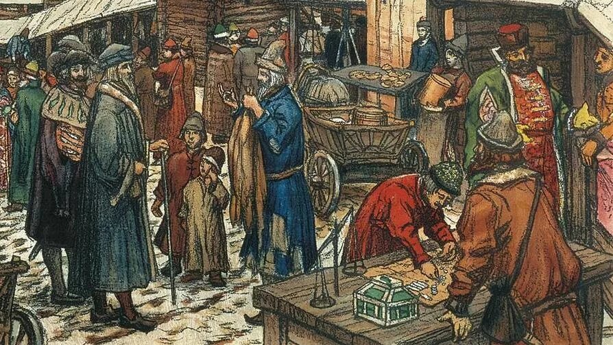 Первый налог в России появился при князе Олеге в IX веке — "полюдье", собиравшийся в виде продуктов, мехов и оружия.
Налог на бороды ввёл Пётр I, чтобы приучить мужчин бриться "по европейскому образцу". Без уплаты налога носить бороду запрещалось.
Десятина: Каждый житель Древней Руси обязан был отдавать десятую часть своего урожая или дохода церкви. Этот налог считался обязательным "подношением Богу".
Иногда в качестве налога князья забирали не только имущество, но и людей, отправляя их в княжескую дружину или на тяжёлые работы. Это считалось крайней мерой, но применялось в сложные времена.