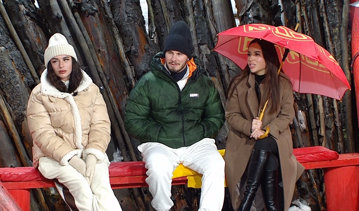 Вика Дилье, Сергей Хорошев и Евгения Дорожкина (фото из эфира на «Okko»)