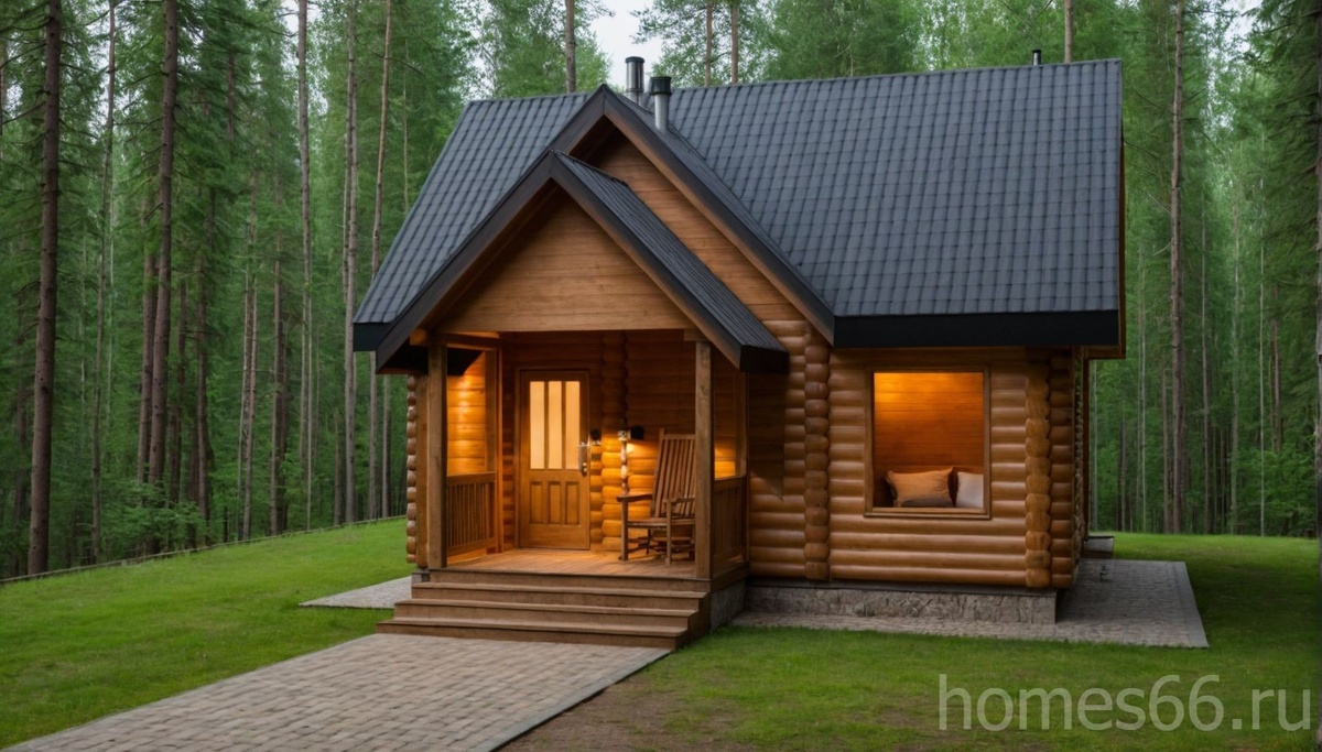 Баня в русском стиле