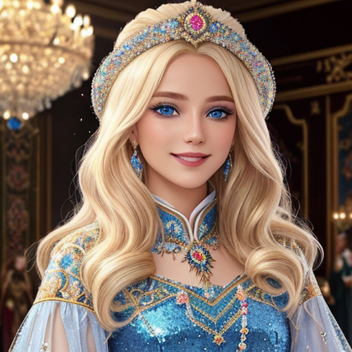 Елена Премудрая. В галерее все иллюстрации созданы нейросетью для онлайн генерации картинок dezgo.com.