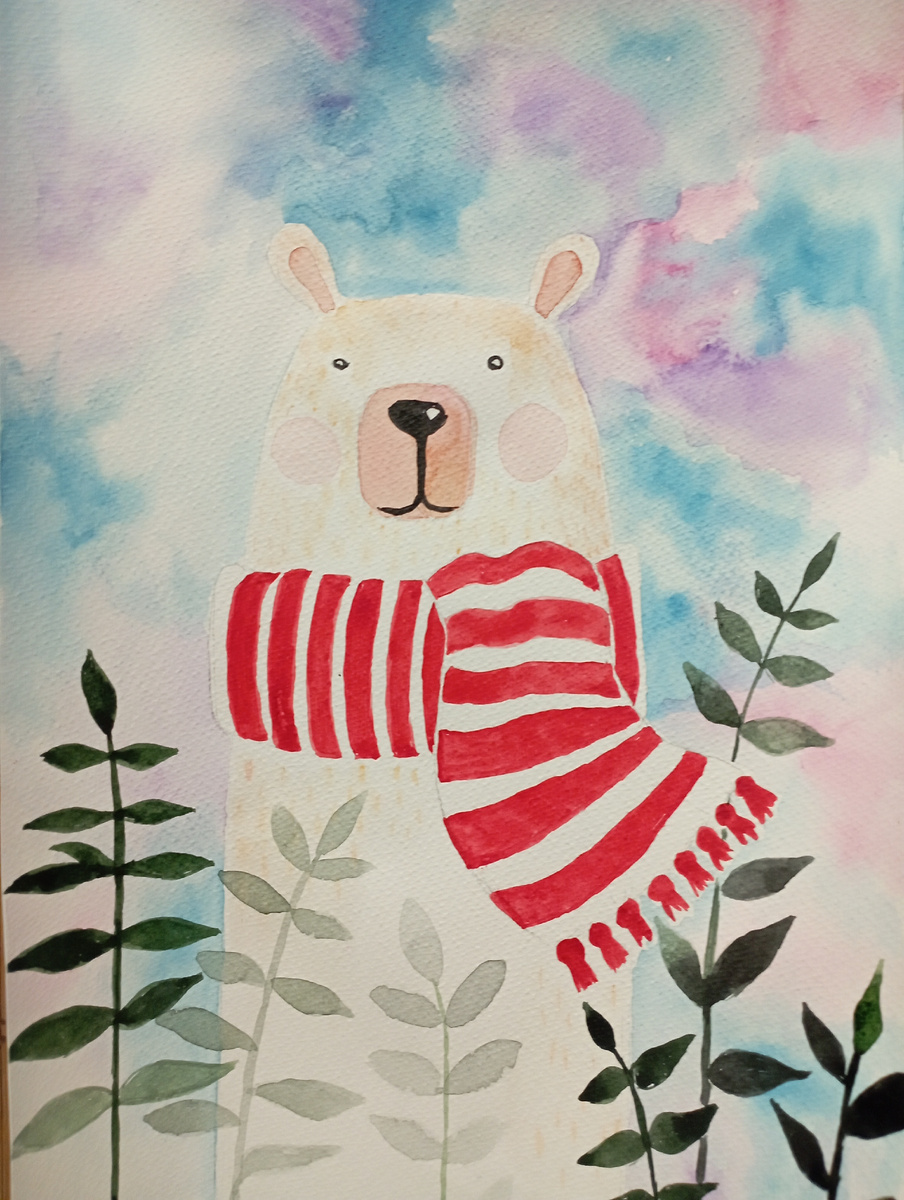 Мастер-классы уже полностью не копирую. Берём идею и цвета те же используем. У меня нет специального образования и опыта, чтобы я сама могла подбирать цвета. 