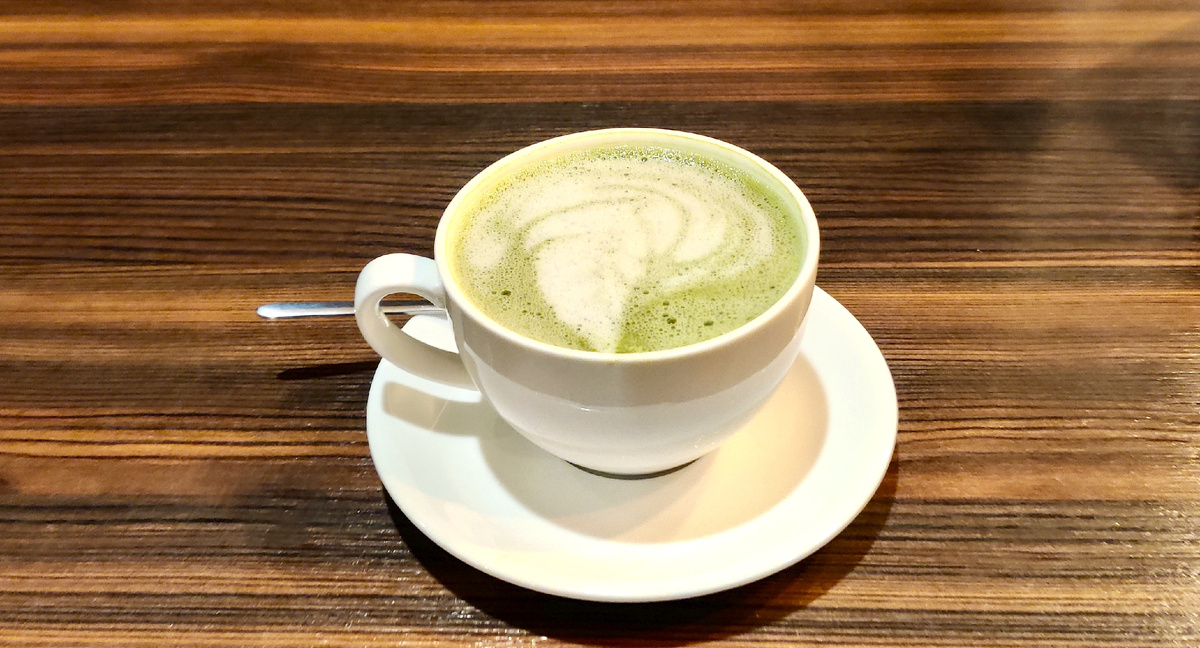 Матча - латте.