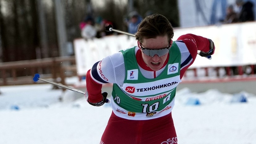     Российский лыжник Савелий Коростелёв РИА Новости Александр Вильф