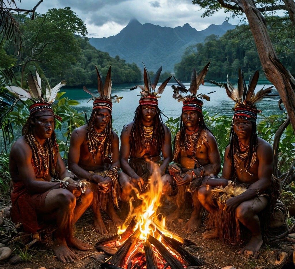 Секрет такой долгой и счастливой жизни этого племени , будьте как они !