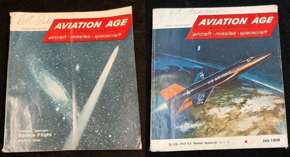 Американские журналы Aviation Age за 1958 год, которые я нашел в Интернете, и это всё