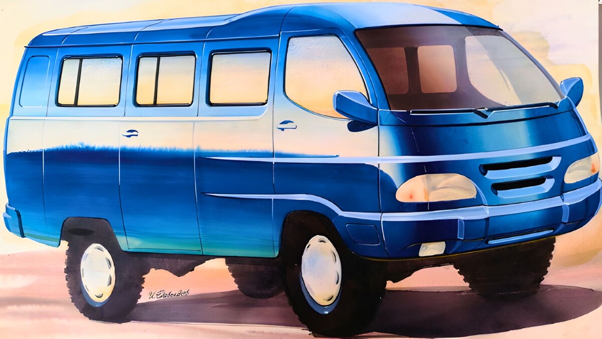 Эскиз УАЗ-450