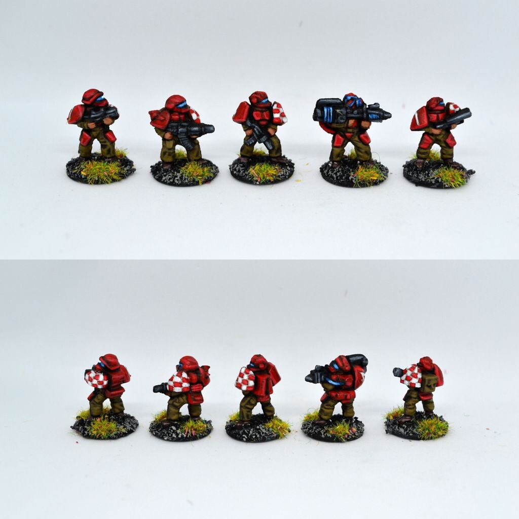 Вот один из примера окраса фигурок ZOD. Автор фото - Pavel с Pinterest.com