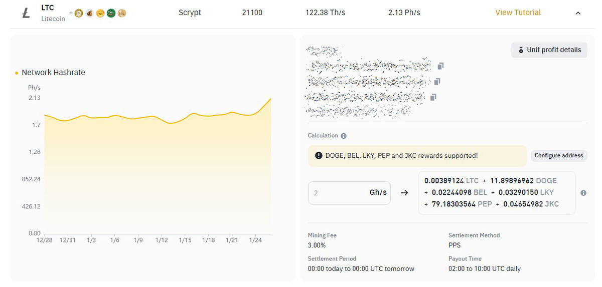 Пул Binance дает майнить на этой модели сразу 6 монет