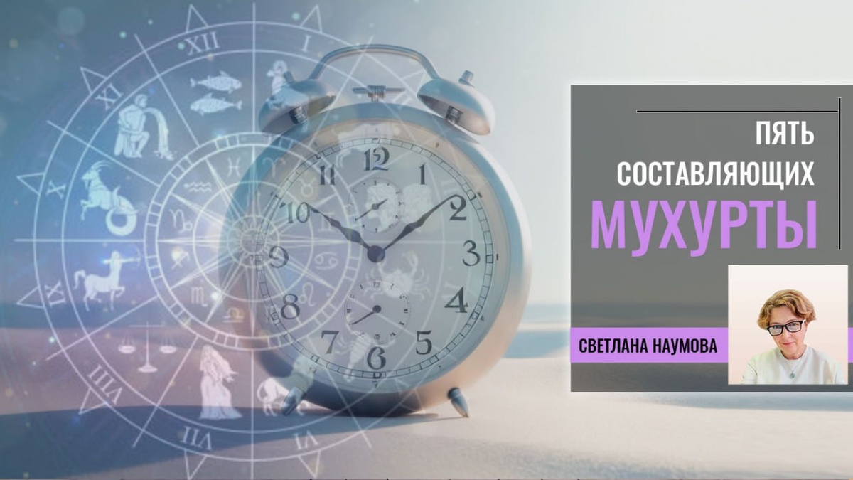 Пять составляющих мухурты