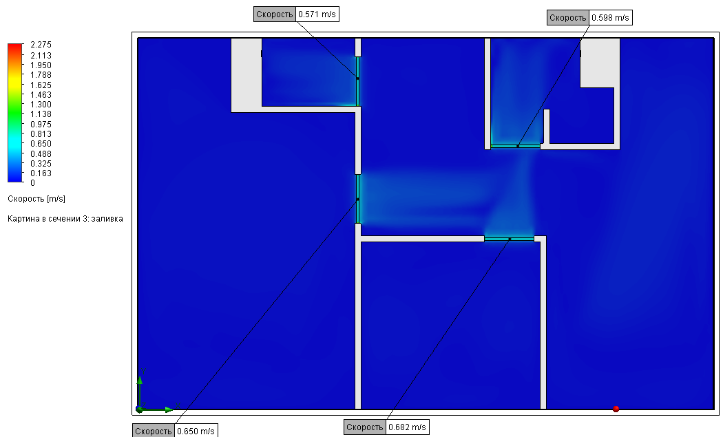 4 мм от уровня пола