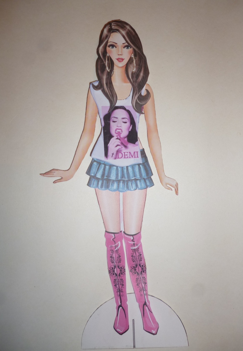 33 Топ с Деми Ловато моих рук дело,специально для Алиссы