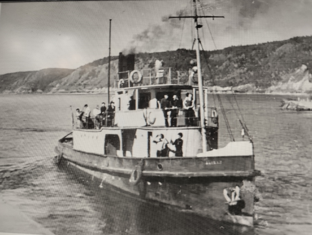 Пароход "Кругобайкалец"