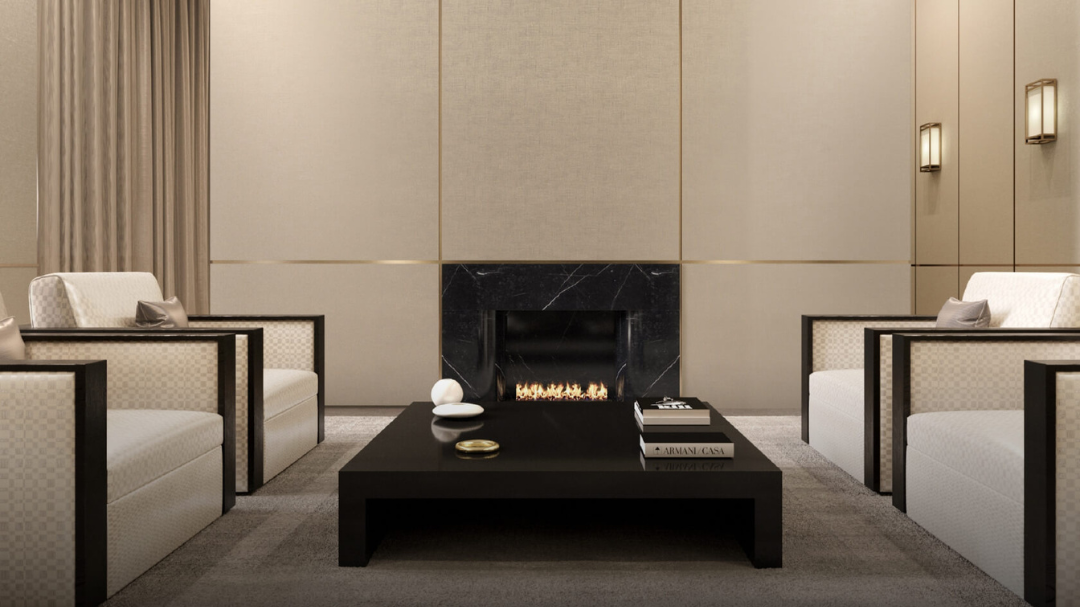 Интерьер Armani / Casa Moscow Residences