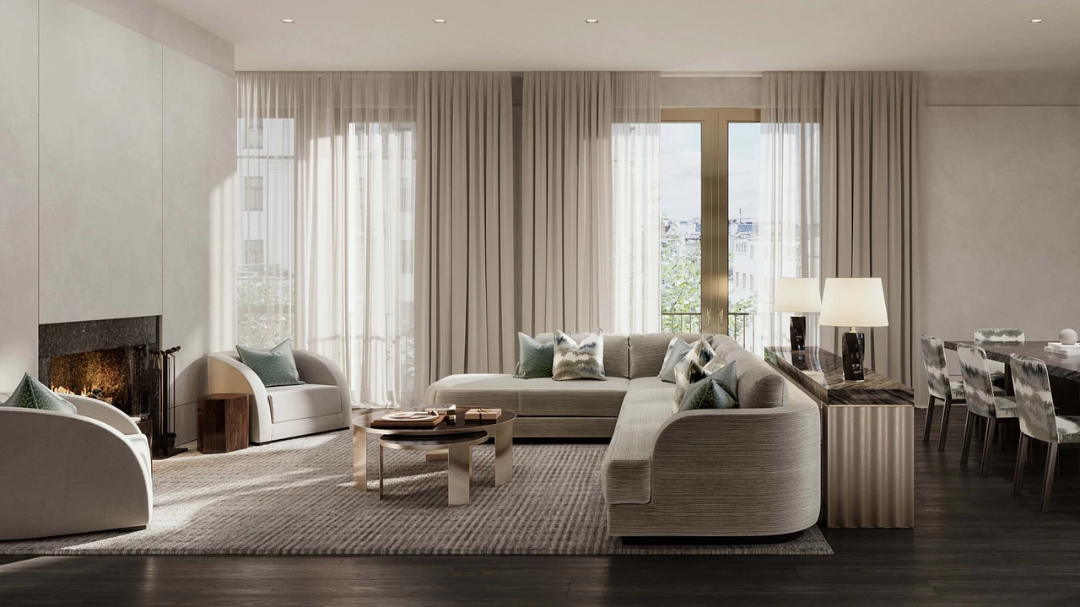 Интерьер и планировка Armani / Casa Moscow Residences