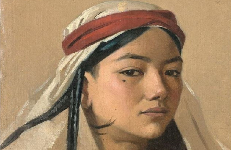 Василий Верещагин "Портрет батчи", 1867 год. 