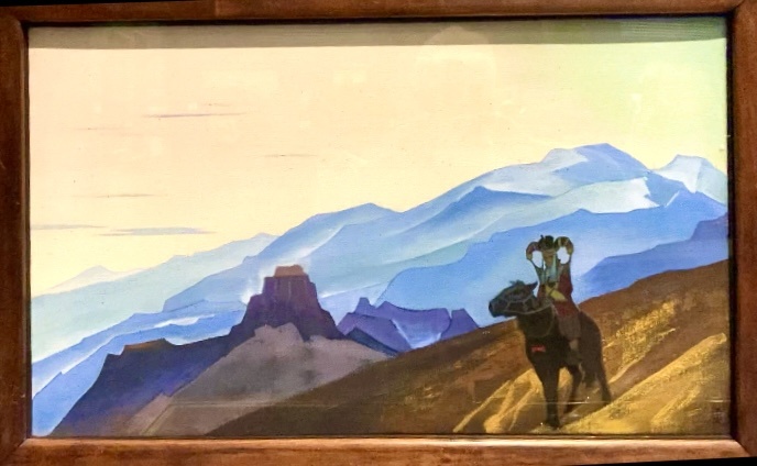 Мать Чингиз Хана. 1933 год. Картина с выставки. Фото автора. 