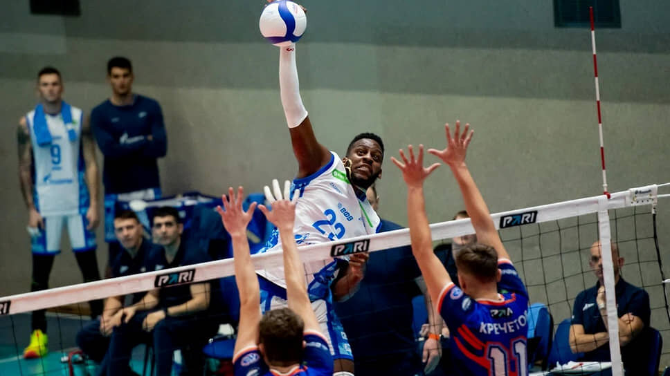 Кадр матча «Зенит»—«Кузбасс».📷Фото: Волейбольный клуб «Зенит»