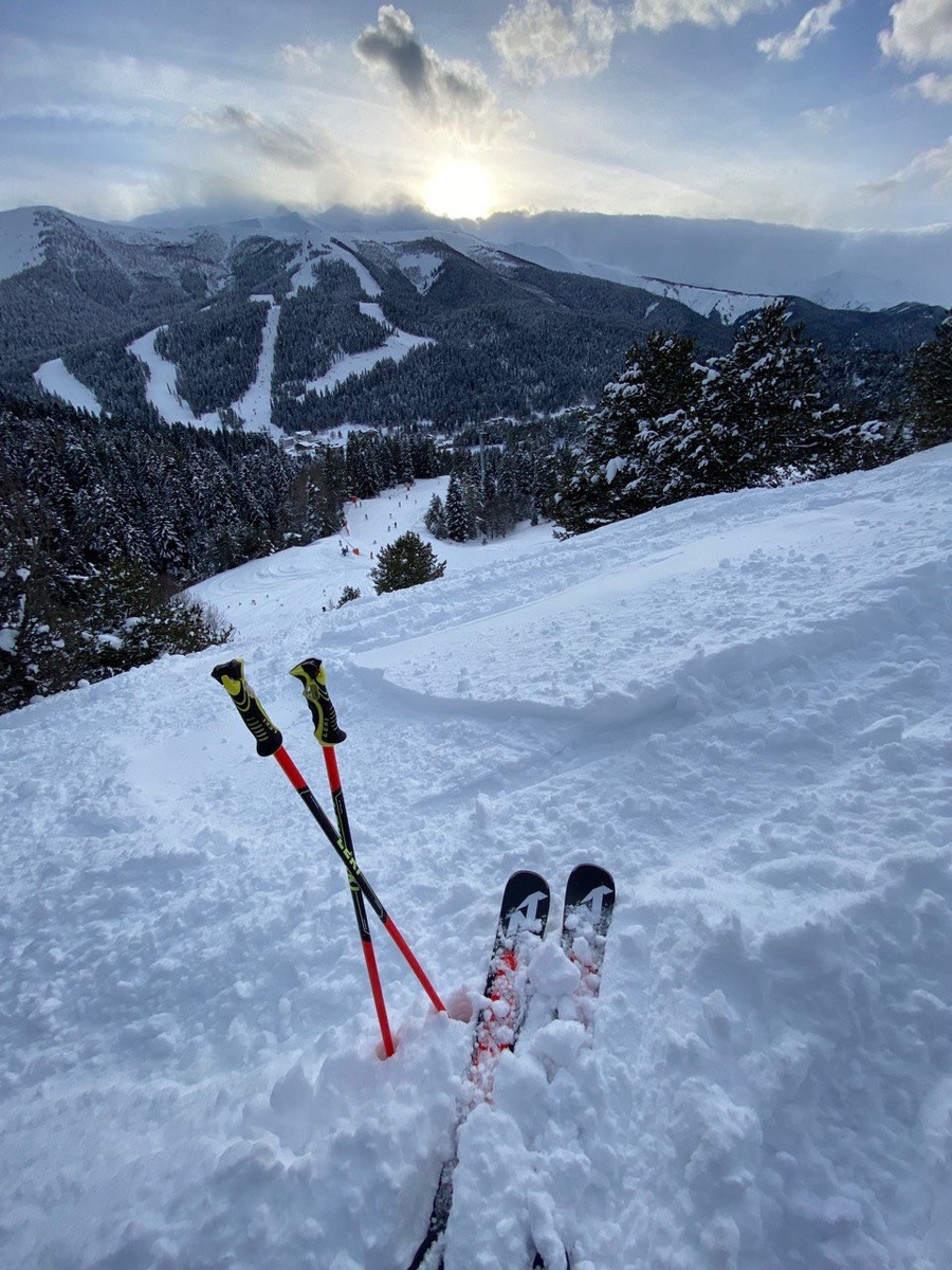 Вид со склона