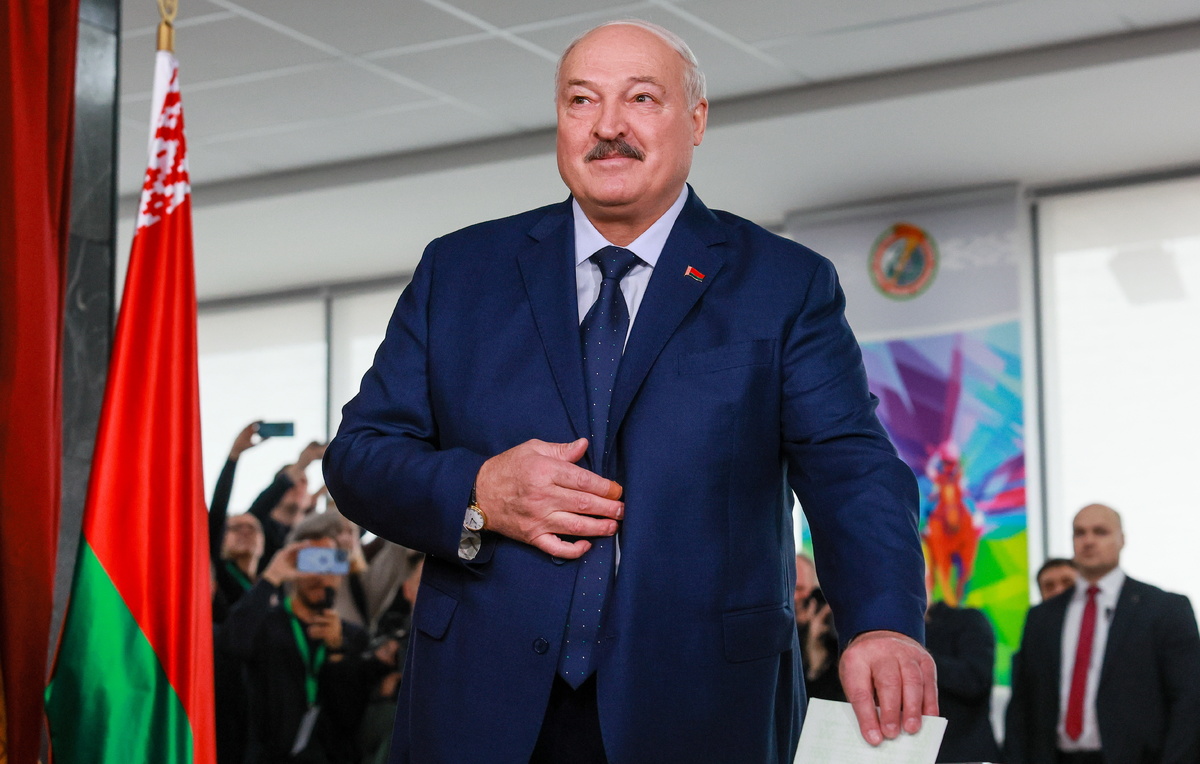    Президент Белоруссии Александр Лукашенко  Владимир Смирнов/ТАСС