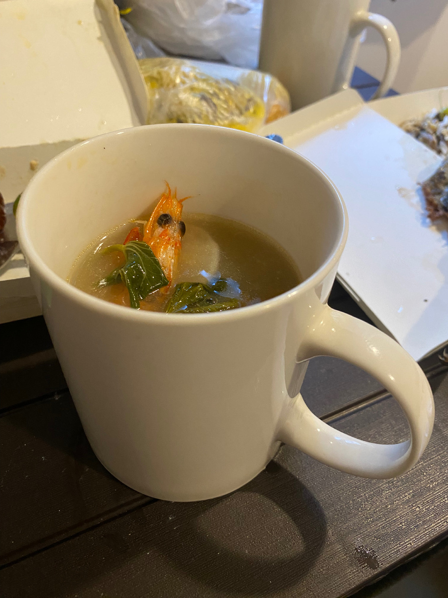 Фото супа Sinigang na Hipon.