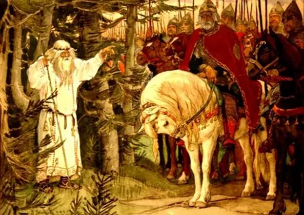 Старинная история из быта прозревающих время