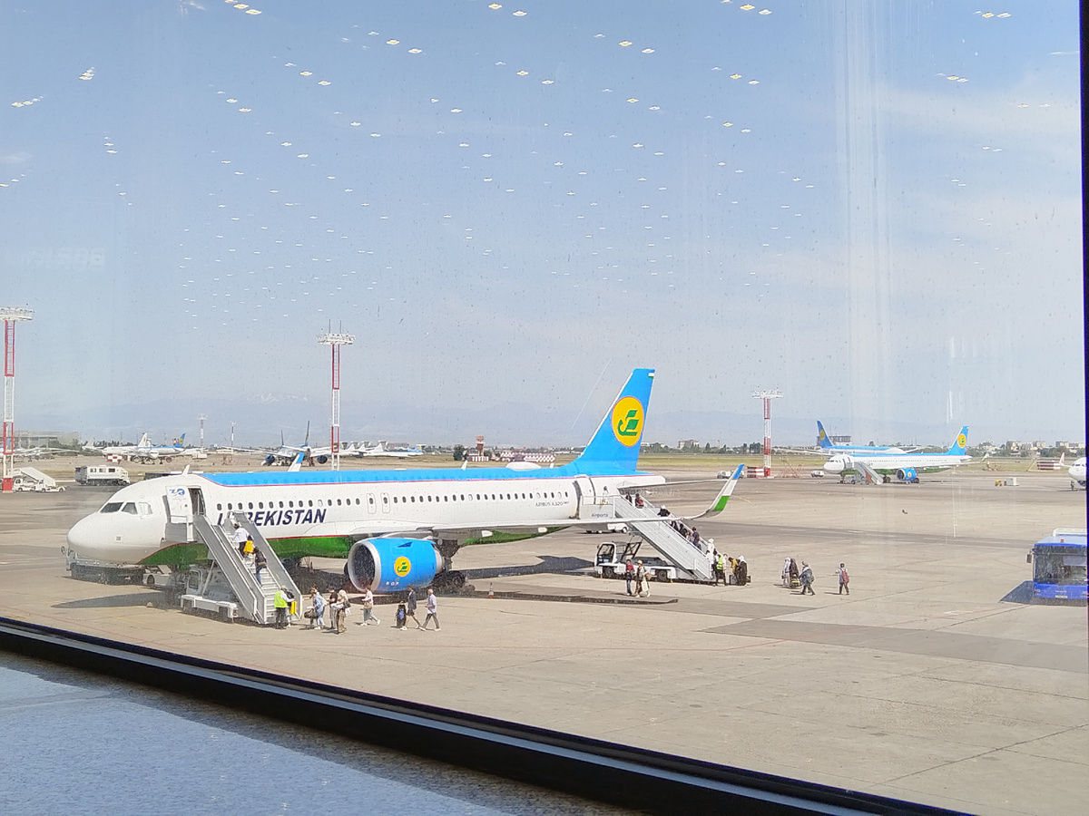 Вновь узбекские авиалинии