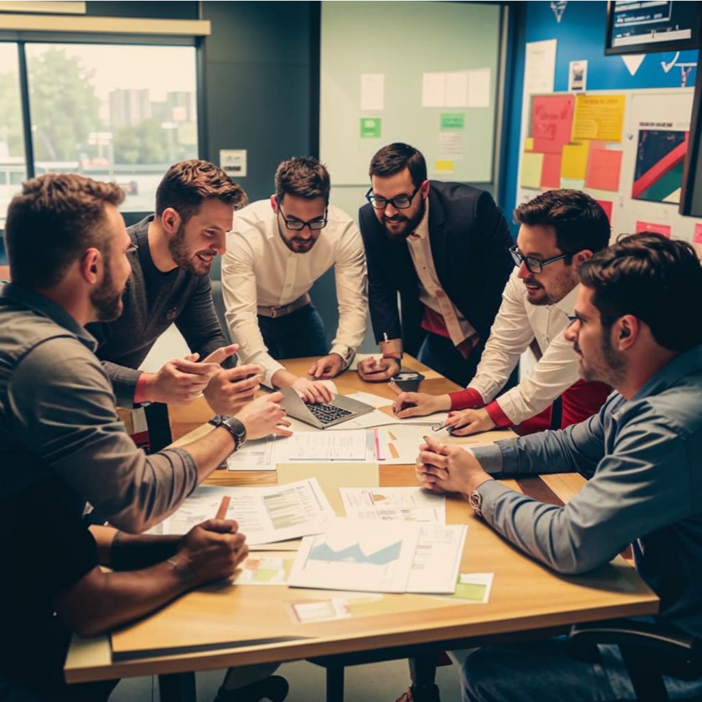 Эдакий мальчишник мозгового штурма