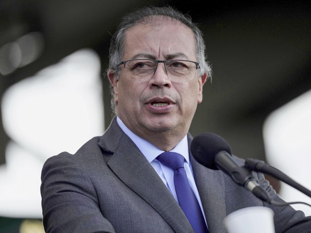    Президент Колумбии Густаво Петро© AP Photo / Ivan Valencia