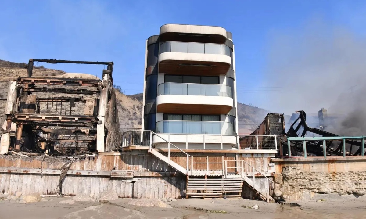 Фото голливуда в лос анджелесе после пожара