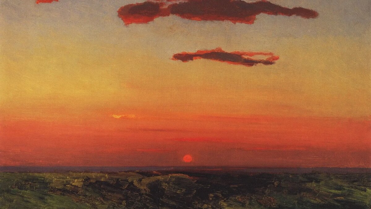    Архип Иванович Куинджи "Красный закат", 1905-1908. Фото: Gallerix