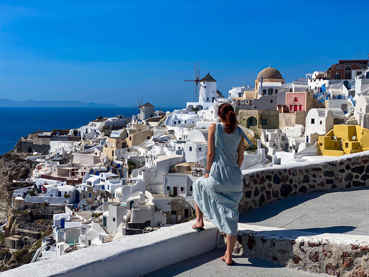 Ойя, остров Санторини, Греция