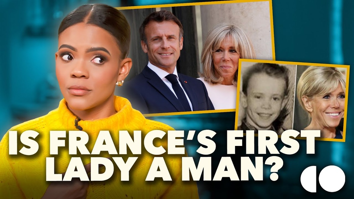 Кэндис Оуэнс и один из ее выпусков, посвященных Брижитт Макрон