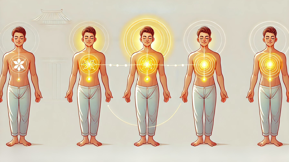 Это упражнение стало символом здоровья и гармонии, объединив древнюю мудрость Цигун с современным пониманием внутреннего баланса
