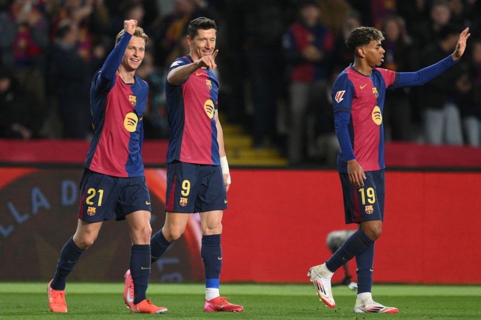 "Барселона" разнесла оборону "Валенсии" в пух и прах. Фото: соцсети