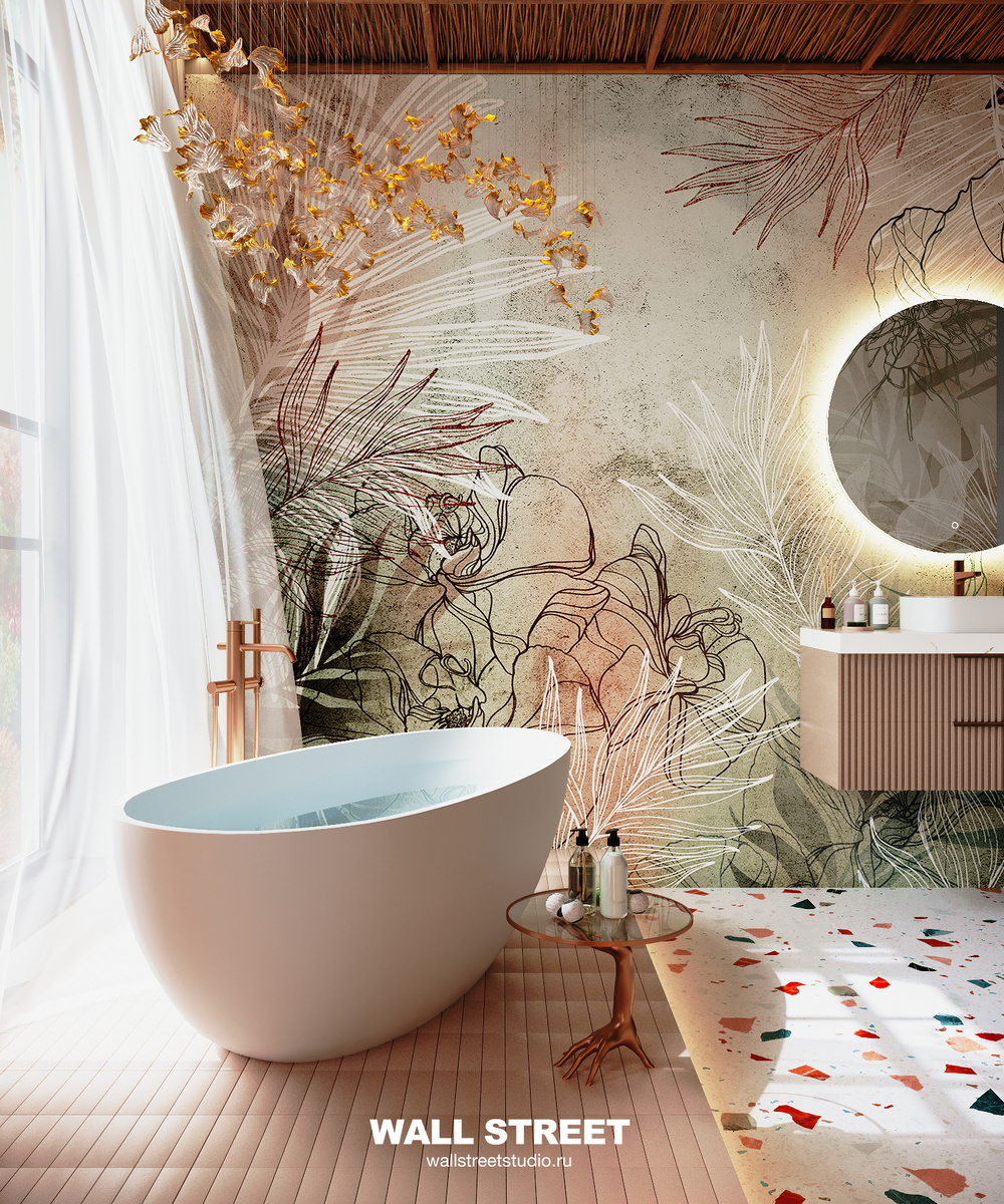 Проект от студии - Студия Необычных обоев Wall Street - Конкурс MEER на premio.design