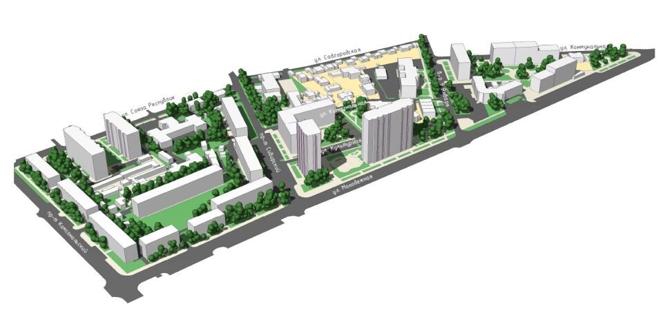    Проект планировки микрорайона на ВРЗ в Барнауле. Источник: ksar.barnaul-adm.ru