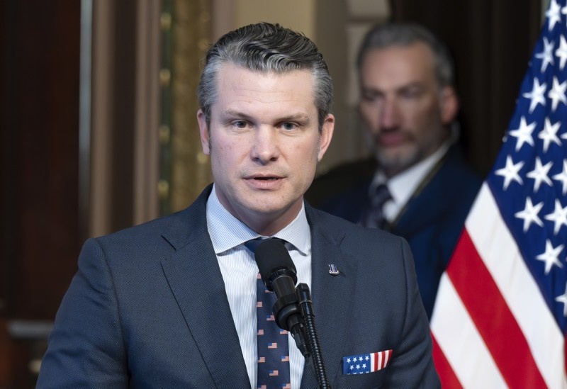    Пит Хегсет. Фото: Ron Sachs - Pool via CNP/Globallookpress