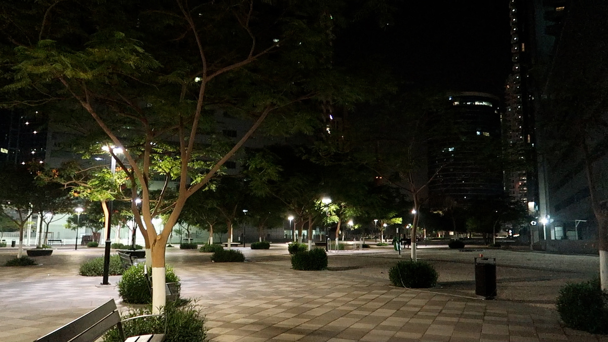 Типичный парк в Дубае